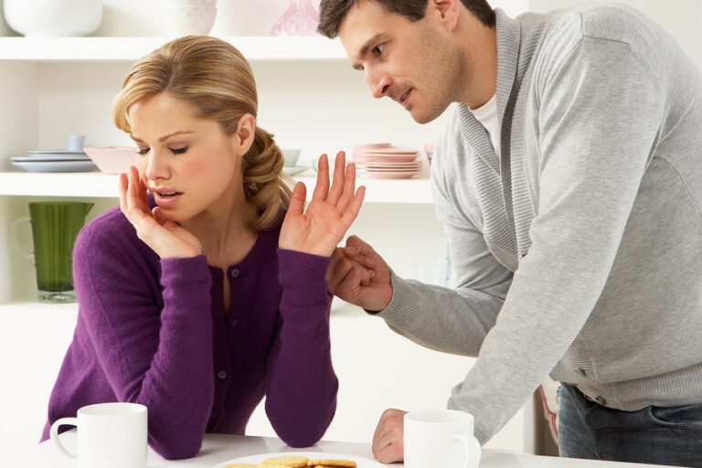 Couple Having Argument At Home